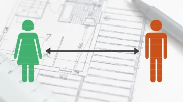 Hoe werkt een organisatie op anderhalve meter afstand?